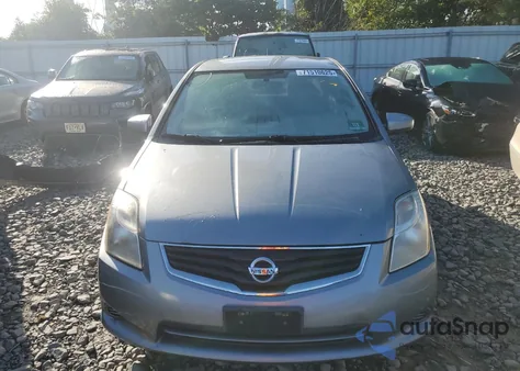 2012 Nissan Sentra 2.0 из США, поврежденный, VIN 3N1AB6AP8CL660391